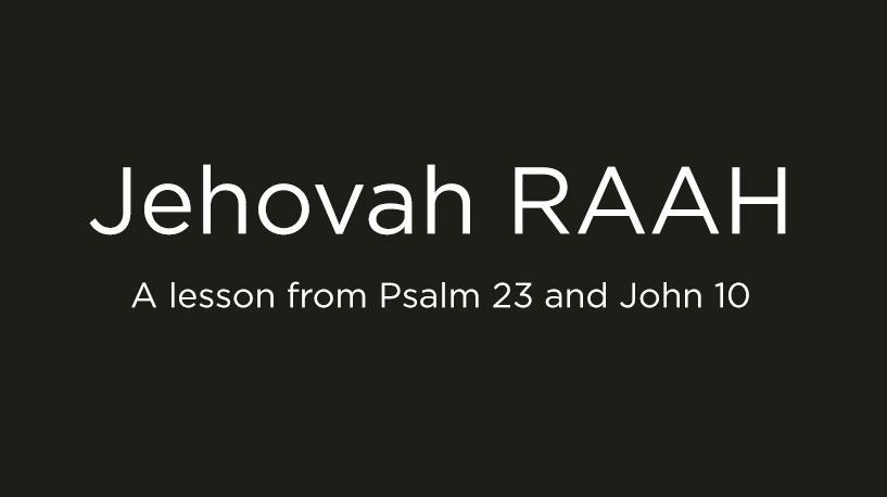 Jehovah RAAH
